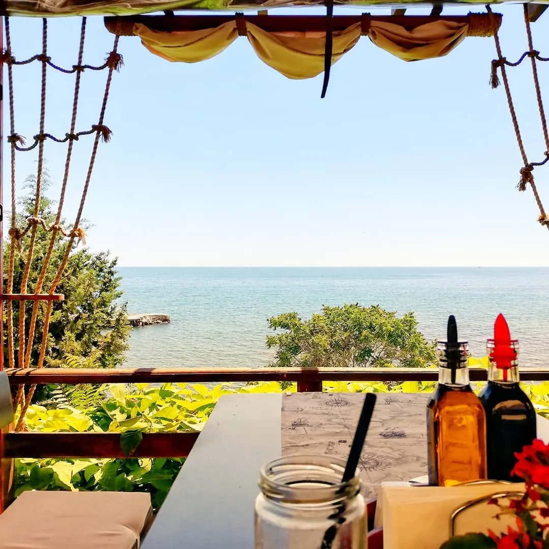 Restaurant Breeze, Несебър, терасата над морето